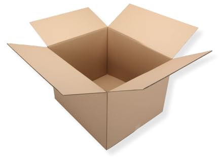 7 St. Faltkarton 700x600x500 2-wellig braun 2.40 BC-Welle Versandverpackung 70x60x50 Umzugs Bücherkartons