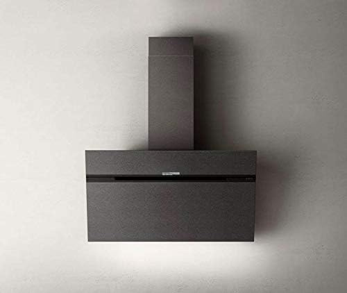 Cappa Cucina da 90 cm Versione Aspirante a Parete Colore effetto Ghisa STRIPE URBAN CAST IRON/A/90