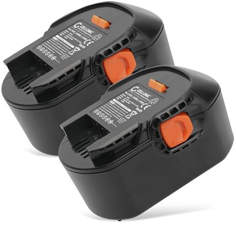 2X CELLONIC Batterie L1414R, L1430R, L1420R,BL414G, B1415R, B1420R 14.4V, 3Ah, Li ION Compatible avec Outillage portatif AEG AEG BSB14 C, BS 14 C,BS14 G2, BS 14 G2, BS 14 X