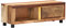 vidaXL Meuble TV Bois de Récupération Massif Armoire Bas Mobilier TV Armoire HiFi Meuble Multimédia Support pour TV Armoire Salon Salle de Séjour 100x30x33 cm