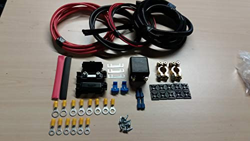 Split Charge 5 Mtr 100 Amp Relay and Fitting Kit -Auto Charge Leisure Battery