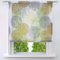 Raffrollo mit Kreis-Motiven Druck Design Rollos Voile Transparent Vorhang (BxH 120x140cm, Bunt Sand mit Tunnelzug)