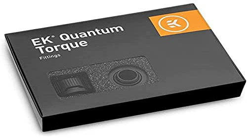 EK Water Blocks Compatible EK-Quantum Torque HTC 16-6er-Pack, schwarz