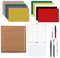 Heat Press Kit 5 in 1 Heat Press Kissen – (Vinyl + Teflon-Kissen für Wärmepresse + Teflonblatt für Wärmepresse + Schneidematte + Werkzeug)