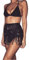 Yienate Sexy Bauchtanz Kostüm Damen Fransen Pailletten Rock Hüfte Quaste Hüfttuch Funkeln Wrap Rave Kostüm (Schwarz)