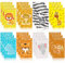 Zonon 24 Pacchi Animali della Giungla Mini Quaderni Animali Bomboniere per Feste di Compleanno a Tema Tropicale Imbottiture per Borse Riempitivi di Pinata Forniture per Classe per Baby Shower Foresta