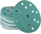 Wfix 50 Disques de poncage 150 mm K320, Perforation 15 trous pour ponceuse excentrique, Grain K320 fin Disque Abrasif Professionnel pour Ponçage du Bois, Platre, Rénovation