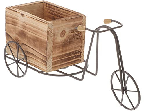 CIMAXIC Blumenkasten Aus Holz Vintage Holzornament Langlebiges Holzhandwerk Dekoratives Holzdesign