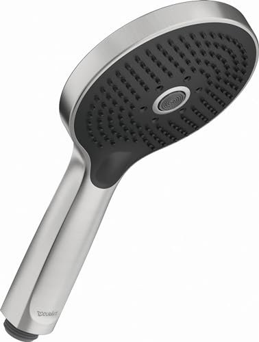 Douchette à main Duravit 3jet Click ! 120 Minusflow, UV0652017070, Couleur: acier inox brossé