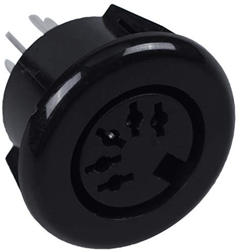 TsoLay Female 5-Pin DIN-Stecker Plattenmontage Tastatur Kabel Stecker Adapter