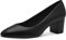 MARCO TOZZI Damen Pumps aus Leder mit Blockabsatz, Schwarz (Black), 41 EU