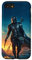 Hülle für iPhone SE (2020) / 7 / 8 Star Wars Poster „The Mandalorian and Grogu Sunset“