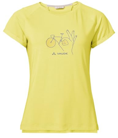 VAUDE Damen Women's Cyclist 2 T-Shirt, Mimosa, 40 EU