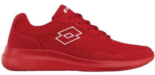 Lotto Herren Connect OC XL Unisex Sneaker, RED/White, 48 EU