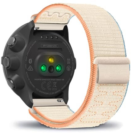 DINGK Armband für Suunto Spartan Sport Band Weiches Nylon Outdoor Sportarmband für Suunto Spartan Sport Armbänder für Damen Herren Verstellbares Armband Kompatibel mit Suunto Spartan Sport (6)