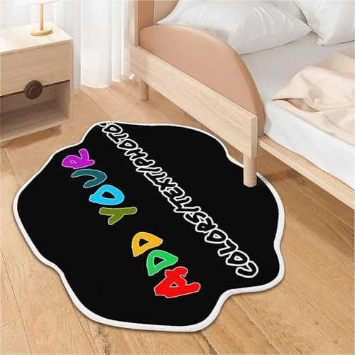 Tappeti Personalizzati, Carica la Tua Foto o Grafica o Logo, Antiscivolo, Lavabili, per Camera da Letto, Soggiorno, tappeti in Flanella, tappeti in Flanella con Foto per Camera da Letto