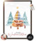 myDreamwork - Geldgeschenk Weihnachten - Verpackung Weihnachten - Geldgeschenk Weihnachten - Geldgeschenke im Rahmen (Weihnachtsbäume, schwarz)