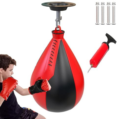 Sacs de vitesse pour boxe, sac de boxe suspendu, balles pivotantes réutilisables pour la gym, sacs de boxe portables, sac de vitesse d'entraînement de boxe, sac de vitesse de boxe pour homme, sac de