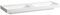 LAUFEN Meda Doppelwaschtisch, unterbaufähig, 1300x460mm, ohne Hahnloch, ohne Überlauf, H8141120001121, Farbe: Weiß