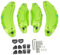 Saluaqui Car Caliper Cover Aluminum Alloy Red Disc Brake Caliper Guard for 18in 19in Wheels Hub - Brake Protector Cover for Enhanced Style and Performance (Green)