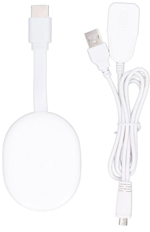 Cocoarm Adaptateur D'affichage sans Fil, Dongle de Miroir D'écran WiFi 4K HD Plug and Play pour Téléphone iOS avec Micro USB