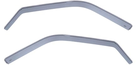 DGA 07036 Windabweiser Fenster Regenschutz Fensterschacht Vorne außen | kompatibel mit Fiat Doblo 3/5-türer 2010-2022 & Opel Combo D 3/5-türer 2011-2018 (2-teilig)