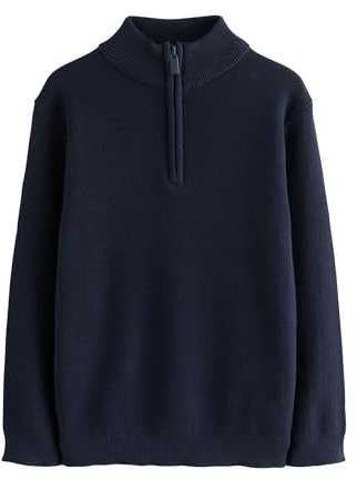 NEXT Jungen Pullover mit 1/4-Reißverschluss 98-176