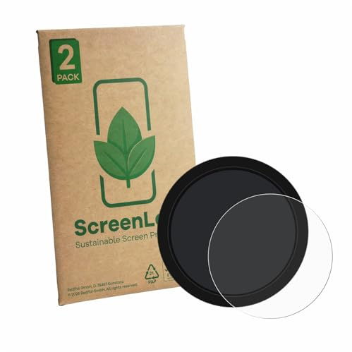 ScreenLeaf 2 Stück Schutzfolie für Shearwater NERD 2 dive computer [nachhaltiger Displayschutz, Folie, transparent, kratzfest]