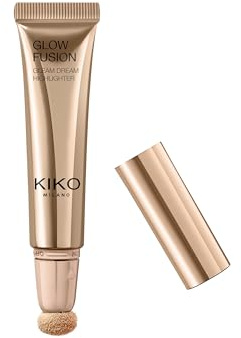 KIKO Milano Glow Fusion Gleam Dream Highlighter 2, Flüssig-Highlighter Für Das Gesicht Mit Applikatorschwämmchen