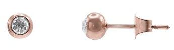 Heideman Ohrstecker Lioré Damen Edelstahl mit Zirkonia weiß | Zeitloser Ohrschmuck fürs Büro und den Alltag, als Geschenk für Mama, hautfreundlich, nickelfrei und leicht