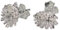 Igel Sterling Silber Ohrstecker .925 x 1 Paar Igel Ohrstecker