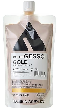 Holbein Color Gesso Gold 300ml