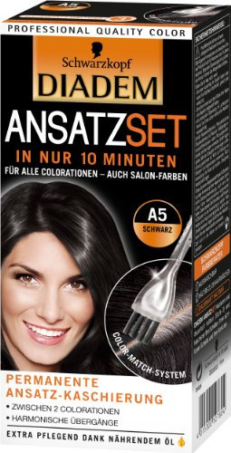 Diadem Ansatzset A5 Schwarz, 3er Pack (3 x 1 Stück)