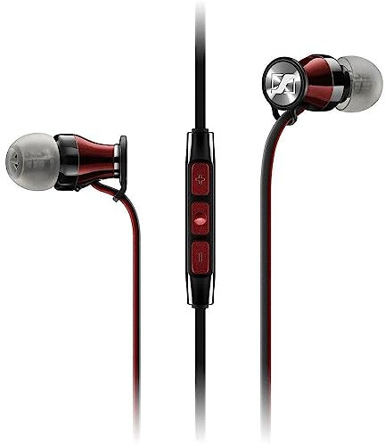 Sennheiser 506231 Momentum In-Ear Kopfhörer (für iPhone/iPod/iPad) schwarz/rot