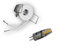 LICHT DISCOUNT LED Sternehimmel 10er Set | Mini Einbau-Strahler Einbaulampen 12V | 2W-ME G4 LED Sternchen Spots warmweiß 30mm | Sternenhimmel Spots weiß inkl. SCH-30W Trafo