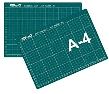 KW-triO Schneidematte für A1, A2, A3, A4, A5, selbstheilendes Raster, rutschfest, Tiawan (A4)