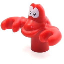 LEGO Disney Princess: The Little Mermaid Minifigure - Sebastian The Crab Animal (41063)