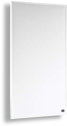 Infrarot Heizung mit Thermostat 1000 Watt ✓ 5 Jahre Herstellergarantie ✓ überhitzungsschutz ✓ (1000, weiß)