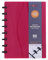 Eagle Notizbuch, personalisierbar, Juniorgröße, Poly-Cover, 60 Blatt liniert/liniert - rot