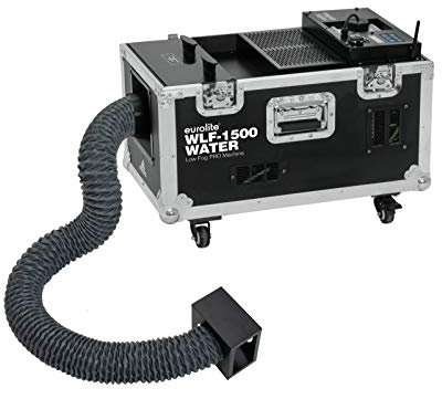 EUROLITE WLF-1500 Water Low Fog PRO | DMX-Maschine im robusten Case verbaut erzeugt Bodennebel auf Wasserbasis