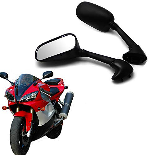 Motorrad Seitenspiegel Sportwagen Rückspiegel für Yamaha YZF R1 1998-2001 R6 1999-2005 R6S 2006-2008
