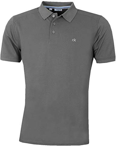 Calvin Klein Mens Campus Polo Shirt - Slate - L