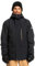 Quiksilver Men's Mission SOLID JK Jacket, True Black, XL