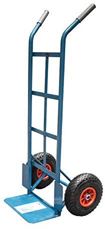 Ferrestock FSKCAR002 Professioneller Lagerwagen aus verstärktem Stahl, belastbar bis 150 kg, inklusive Luftreifen