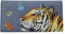 Anna by Anuschka Damen handgemalte Leder zweifach gefaltete Clutch Geldbörse, Königlicher Tiger, Einheitsgröße