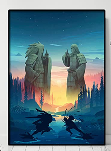 RUIYANMQ Puzzle 1000 Teile Japanischer Klassiker Anime Kaki Sasukes Itachi Comic Poster Erwachsene Holzspiel Puzzle Freizeit Kunst Spielzeug Puzzles Uw47Zp