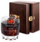 Maverton 300ml Verre a Whisky personnalisé pour Lui - Cadeaux Hommes - Cadeau Anniversaire Homme - Cadeau Personnalisé Homme - Verre Classique pour les Connaisseurs de Whisky - Monde