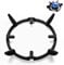 Cast Iron Ring Pan Support Stand, Universal Wok Ring for Gas Hob, Stove Ring Round Bottom Trivets Wok, Kitchen Accessories Wok Hob Cooking Pot for Gas Hobs and Cookers Wok Rack