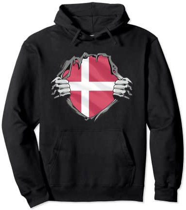 Dänemark Fußball Trikot Alternative Pullover Hoodie