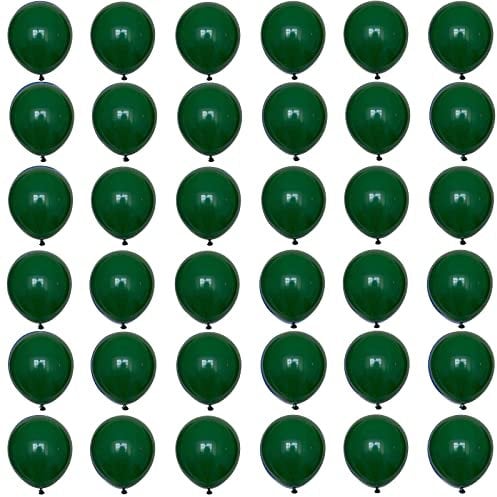 Kleine Luftballons Dunkelgrün 5 Zoll Weihnachten Ballons,36 Stück Luftballons Weihnachten Helium Ballons Partyballon Deko,Latex Luftballons für Dunkelgrün Party,Geburtstag,Weihnachtsballon Girlande
